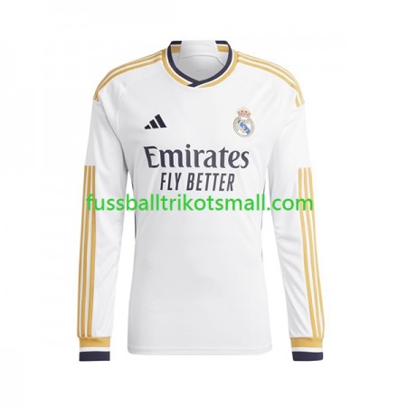 Fußballtrikots Real Madrid 2023-2024 Langarm Heimtrikotsatz kaufen